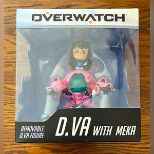 Blizzard Overwatch Cute But Deadly D.VA With Pink MEKA Vinyl Figure - NEW